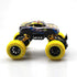 Pull Back Toy Trucks for Boys, Alloy Educational Monster Cars for Toddlers, Inertia Car Toy (Yellow)