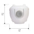 EUDEMON 6 Pack Baby Safety Door Knob Covers - Door Knob Locks