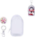 Clear Doll Display Bag - Keychain Portable Hanging Figure Storage, Dustproof Collectibles Display Case