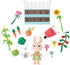 Time to Garden Complete Set with Miniature Doll Figure - 16 Pieces for Ages 3+