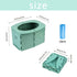 ZHZCJB Portable Potty for Toddler,Travel Potty for KidsTravel Potty for CarApply toCamping, Tourism, Outdoor, Indoor