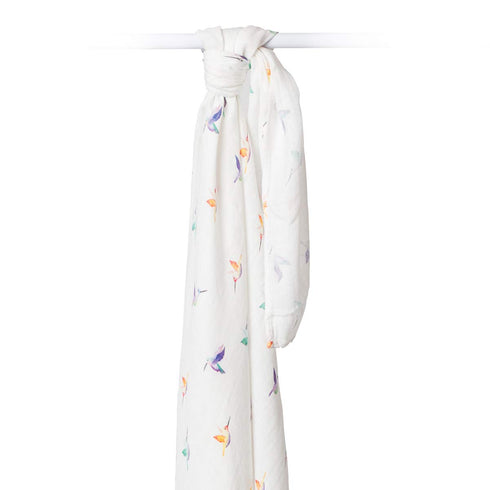 Set 3 47 47-Inch lulujo Baby of Deluxe Muslin Swaddle Blankets, Pretty Pink x