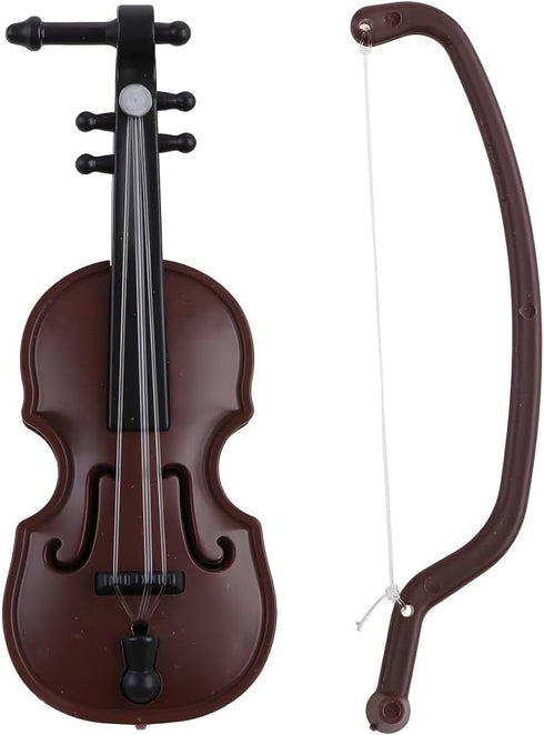 Miniature Violin, Tiny Violin Mini Musical Instrument, Miniature Model Dollhouse, Furniture Crafts