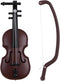 Miniature Violin, Tiny Violin Mini Musical Instrument, Miniature Model Dollhouse, Furniture Crafts