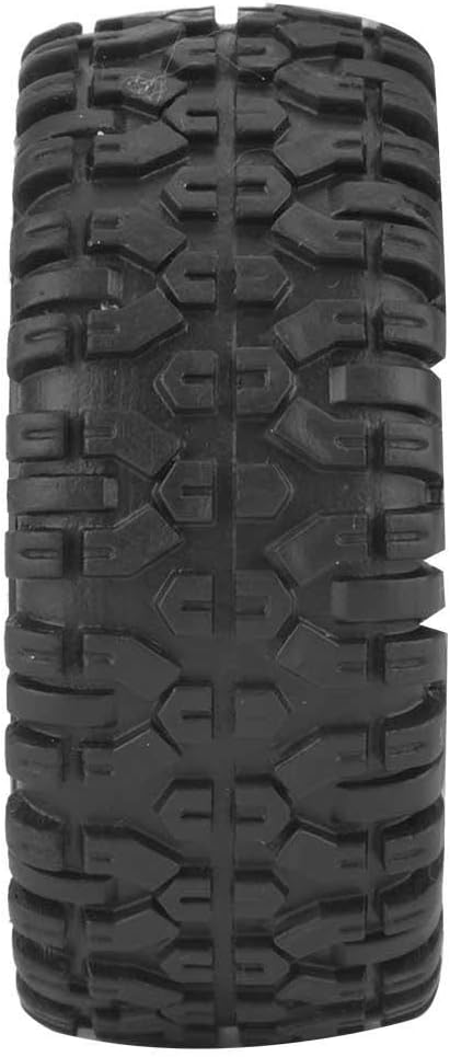 2pcs Toys Car Tire, PX RC Truck Rubber Wheel Tire with Hub for 9301 1/18 Model Car