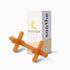 Moonjax Natural Rubber Baby Teething Toys, CPSIA Certified Teether for Infants and Toddlers