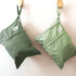 Swimming, 11x15, 2-Pack Nora's Nursery Wet Dry Bags with Two Zippered Pockets - Reusable and Washable for Travel
