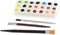 Melody Jane Dollhouse Artists Paint Palette & Brushes Study Hobby Accessory