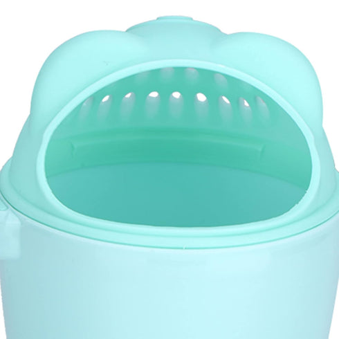 Green Baby Shampoo Rinse Cup - Waterfall Rinser for Kids