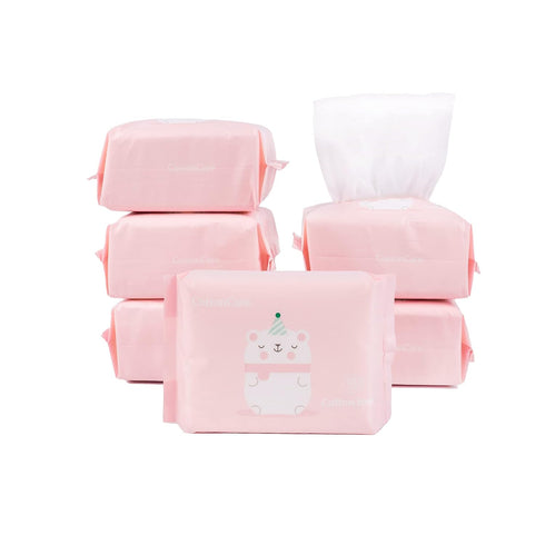 COTTONCARE Baby Dry Wipe,100% Cotton,dry wipe cotton tissues,baby sensitive skin,taking care of baby
