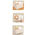 HouseVibe 53-73mm 7.87x4.61x4.17 Inches Electric Baby Formula Mixer and Bottle Warmer, Automatic Milk Shaker with Dual