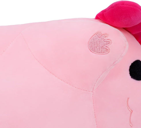 Sausudols 19.6 Long Axolotl Plush, Long Axolotl Body Pillow for Kids, Cute Axolotl Stuffed Animals for Girls, Soft