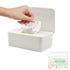 Eiszhjk Wipes Dispenser, Refillable Wipes Container Compatible with Huggies, Wipe Holder Keeps Clean,