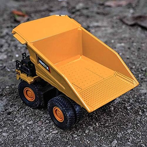 Gemini&Genius Rigid Articulated Dump Truck Heavy Duty Construction Site Vehicle Toys 1:60 Scale Diecast Model for Kids