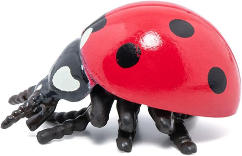 Papo Hand-Painted Ladybug Figurine - Wild Animal Kingdom 50257 - Collectible for Boys and Girls, Ages 3+
