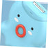 SHOWERORO Newborn Electric Nail Scissors Safe Nail Cutter with Cartoon Octopus Design Efficient Polisher for Boy Girl