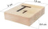 TMEEIHNSS 100Pcs (100) Wooden Alphabet Tiles Scrabble Replacement Letters for Board Games, Wedding Frame and Wall Art