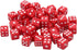 100Pcs 8mm Acrylic Dice - White Black Gaming Dice, Standard Six Sided Decider Board Game Dice Set
