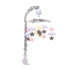 12 Baby Crib Mobile with Elephants, Clouds and Stars,Baby Mobile Musical Crib Mobile Music Box with Lullabies (Elephant