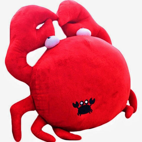 XIYUAN 24 inch Crab Plush Toy, Crab Plush Pillow, Super Soft Marine Life Plush Stuffed Animal Cushion for Boys