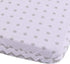 2-Pack Waterproof Bassinet Sheets for Baby Boy or Baby Girl - (Grey Chevron & Grey Polka Dots)
