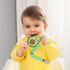 Set 3 Baby Food Grade Silicone Teether Toy with Pacifier Clip Holder,Teething Pain Relief Toys Gift for Months+ Boys