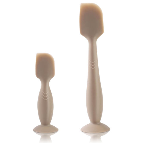 Diaper Cream Spatula, 2 Pack Butt Spatula Baby, Full-Size + Mini Silicone