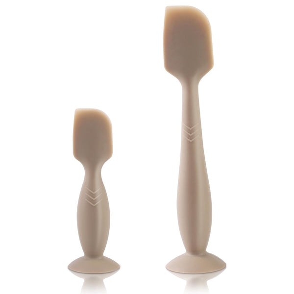 Diaper Cream Spatula, 2 Pack Butt Spatula Baby, Full-Size + Mini Silicone