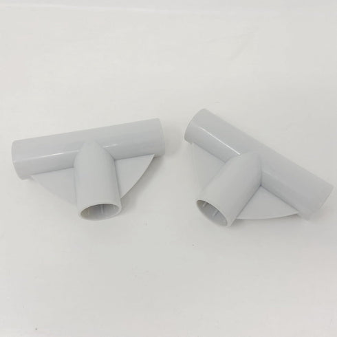Baby Playpen Parts T-Shaped Joint, Replacement Connectors for Baby Play Yard (2 Pcs/Diameter 0.25mm)