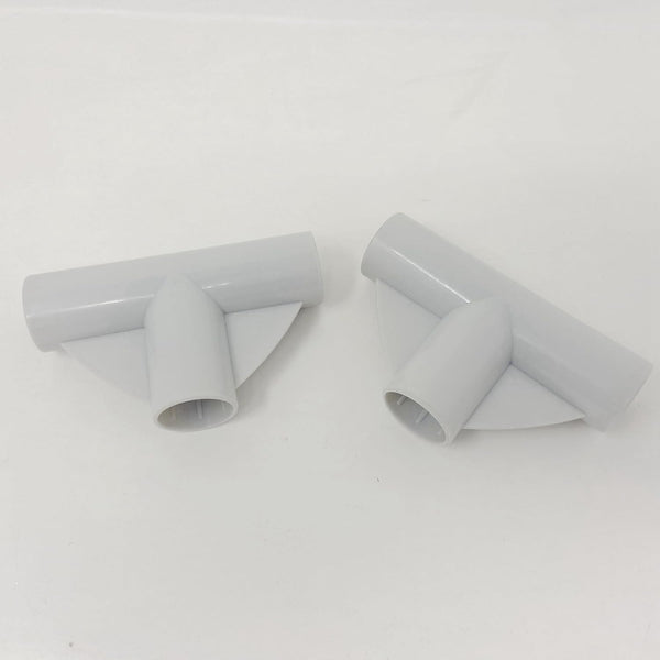 Baby Playpen Parts T-Shaped Joint, Replacement Connectors for Baby Play Yard (2 Pcs/Diameter 0.25mm)