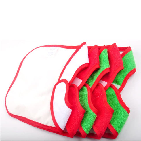 Christmas Baby Bibs, 4pcs First Xmas Baby Gift for Newborns and Toddlers