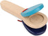 Toyvian Kids Wooden Toys - Musical Wooden Castanet Clapper - Educational Early Learning Percussion Instruments