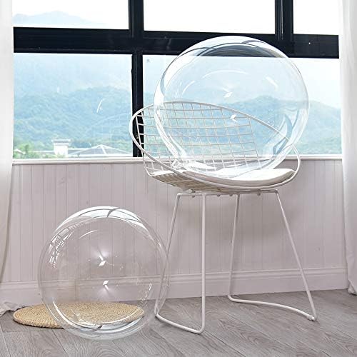 Clear Balloons Large, 10 Pcs Wide Neck Pre-Stretched Big Giant Transparent Bubble Balloons for Stuffing