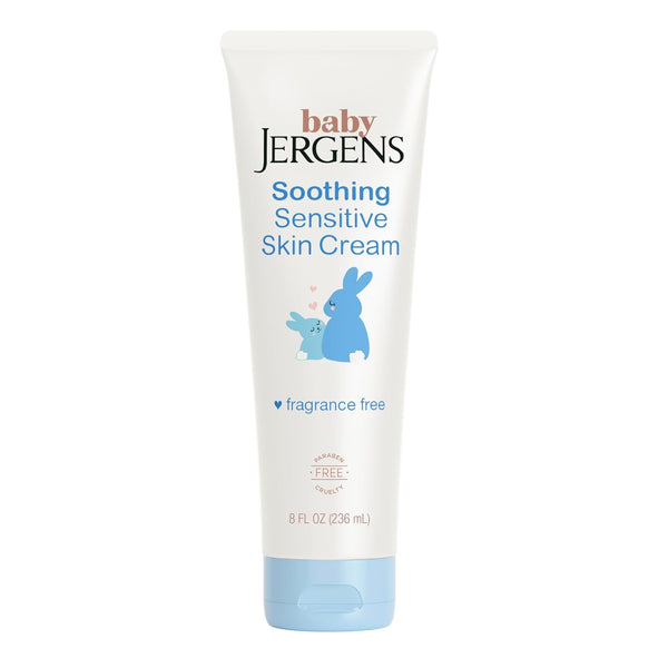 Jergens Baby Soothing Sensitive Skin Cream, Cream for Infant Dry Skin, Baby