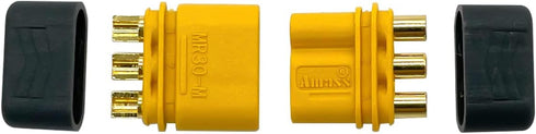 20 Pair Amass MR30 Male Female Connector Plug with Sheath for RC Lipo Battery Multicopter Airplane