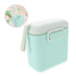 Portable Formula Container Capacity Travel Dispenser with Multi Compartment Design Lightweight Cork Material for Milk