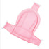 Breathable Mesh Newborn Baby Bath Mat, Adjustable Non-Slip Bath Seat Pad for Bathtub for 0-18 Months (Style 3-Pink)