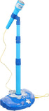 Toyvian Musical Toys Karaoke Machine for Kids with Adjustable Stand and Microphones,Music Sing