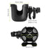 Accmor Stroller Cup Holder with Phone Holder, 2-in-1 Universal Cup Phone Holder for Uppababy, Nuna, Doona Strollers