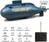 6 YEIBOBO ! Channels Mini RC Submarine Toy (Blue)