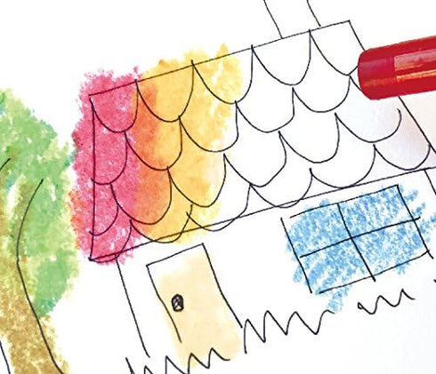 KE-AC26 5 KOKUYO Transparent Crayons, Colors