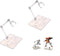 TSY TOOL 2 Pcs of HG144 Action Figure Stand, Display Holder Base, Doll Model