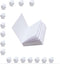 120 Pcs Miniatures Blank Books Dollhouse Book 1:12 Scale Mini Books Kit