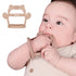 Baby Wrist Silicone Teether Soothing Pacifier for Infants 3+ Months - Pack of 1 Made in Korea Anti-Dropping (Bear-Cozy