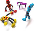 Flexible Bendable Figures Robot Set of 4 - Twisted Deformed Doll Decompression Toy for Boys and Girls