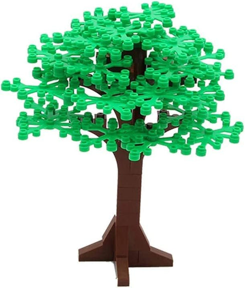 Feleph 4PCS Large Trees City Building Block Compatible with Major Brand, Classic Bricks Toy Set (6.7inch Height)