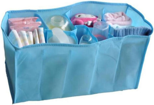 Yardwe Mommy Diaper Bag Bladder Bag Large Capacity Diaper Organizer 7 Compartments