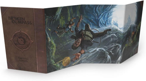 Broken Compass Adventure Narrator Accessory Kit, Fun RPG Inspired by Adventure Movies, 2-5 Players, Ages 14+, 120+