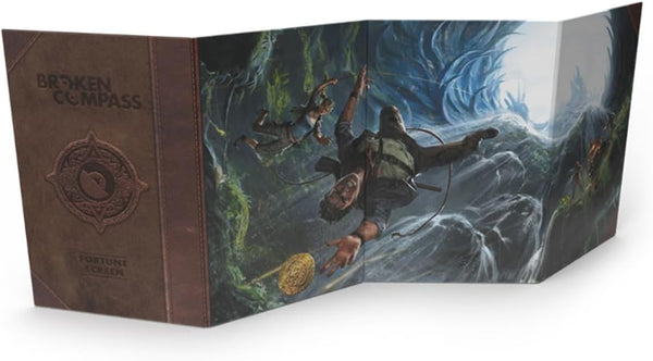 Broken Compass Adventure Narrator Accessory Kit, Fun RPG Inspired by Adventure Movies, 2-5 Players, Ages 14+, 120+