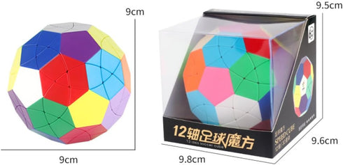 YuXin Soccer Pentagonal Brain Teaser Puzzle - Stickerless Magic Cube